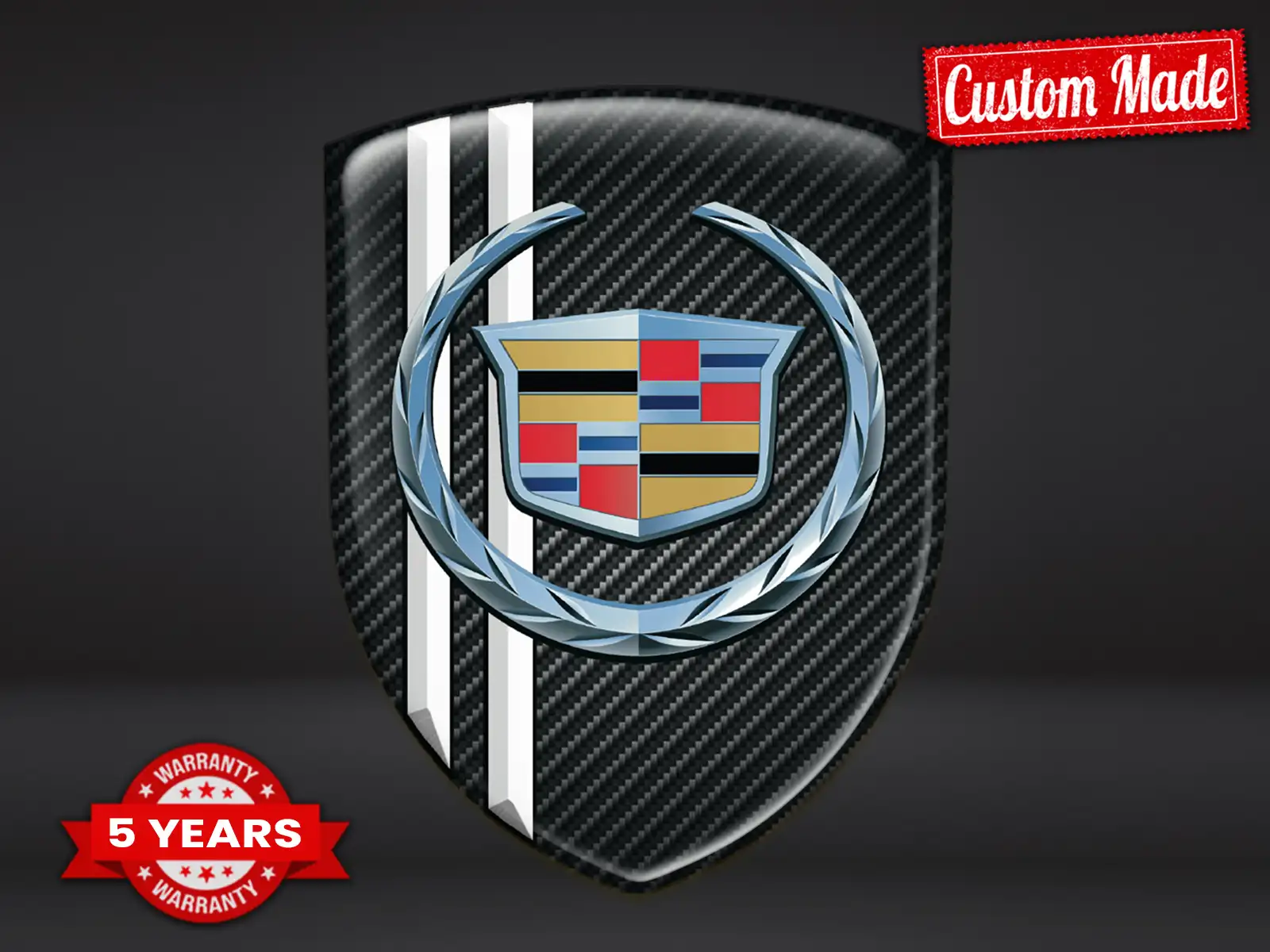 Cadillac Décalcos Fenêtre Auto Max Résistants Stylés Pro ST